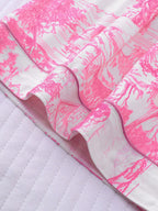 Ensemble avec motifs de la toile de Jouy