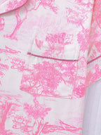 Ensemble avec motifs de la toile de Jouy
