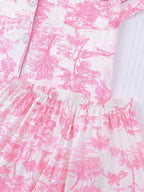 Ensemble avec motifs de la toile de Jouy