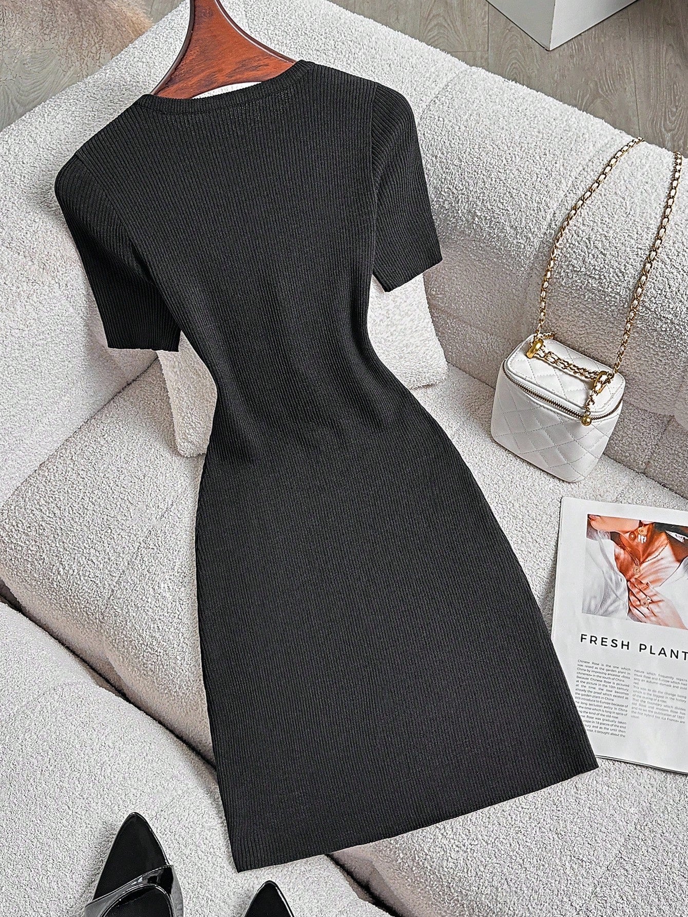 Robe longue moderne bureau