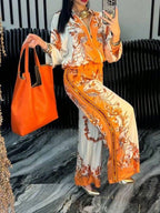 Ensemble  énergie "resort wear "de luxe.