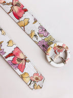 Deux pièces avec imprimé floral.