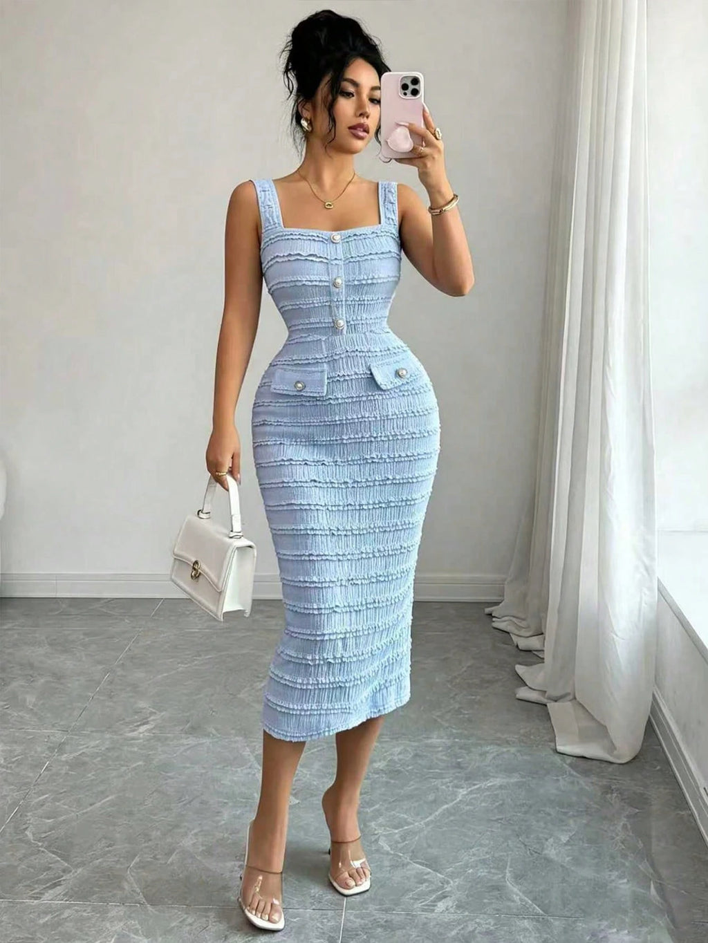 Robe style chic et estival