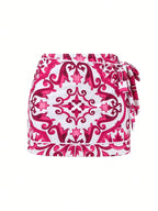 Un ensemble de plage rose imprimé inspiré de Dolce &Gabbana.